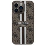 Guess GUHMP13XP4RPSW Brown Hardcase 4G Printed Stripes MagSafe iPhone 13 Pro Max Tok