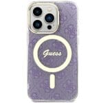Guess GUHMP14LH4STU Purple Hardcase 4G MagSafe iPhone 14 Pro Tok
