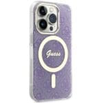 Guess GUHMP14LH4STU Purple Hardcase 4G MagSafe iPhone 14 Pro Tok