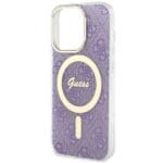 Guess GUHMP14LH4STU Purple Hardcase 4G MagSafe iPhone 14 Pro Tok