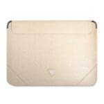 Guess Notebook Sleeve GUCS14PSATLE 13/14" Beige Saffiano Triangle Logo