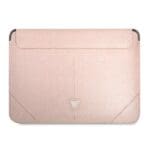 Guess Notebook Sleeve GUCS16PSATLP 16" Pink Saffiano Triangle Logo