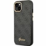Guess PC/TPU 4G Metal Camera Outline Fekete iPhone 14 Plus Tok