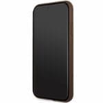 Guess PU 4G Metal Logo Brown iPhone 11 Tok