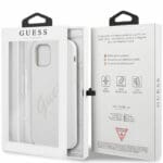 Guess Silicone Vintage Cream iPhone 12 Mini Tok