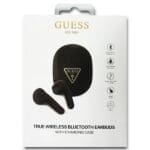 Guess Fülhallgatók Bluetooth GUTWST82TRK Black Triangle Logo