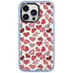 Hearts Piros iPhone 13 Pro Tok