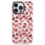 Hearts Piros iPhone 13 Pro Tok