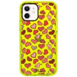 Hearts Piros iPhone 12/12 Pro Tok