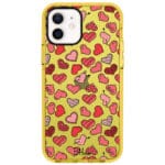 Hearts Piros iPhone 12/12 Pro Tok