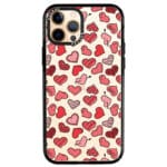 Hearts Piros iPhone 12 Pro Max Tok