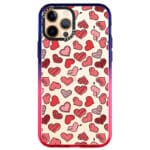 Hearts Piros iPhone 12 Pro Max Tok