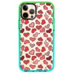 Hearts Piros iPhone 12 Pro Max Tok