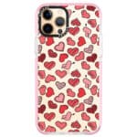 Hearts Piros iPhone 12 Pro Max Tok