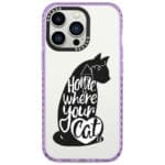 Home Is Where Your Cat Is Kryt iPhone 14 Pro Tok