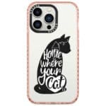 Home Is Where Your Cat Is Kryt iPhone 14 Pro Tok