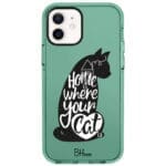 Home Is Where Your Cat Is iPhone 12/12 Pro Tok