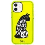Home Is Where Your Cat Is iPhone 12/12 Pro Tok