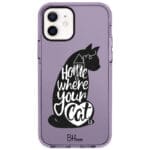 Home Is Where Your Cat Is iPhone 12/12 Pro Tok
