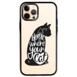 Home Is Where Your Cat Is iPhone 12 Pro Max Tok