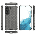 Honeycomb Armored Hybrid Black Samsung Galaxy S23 Tok