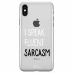 I Speak Fluent Sarcasm iPhone X/XS Tok
