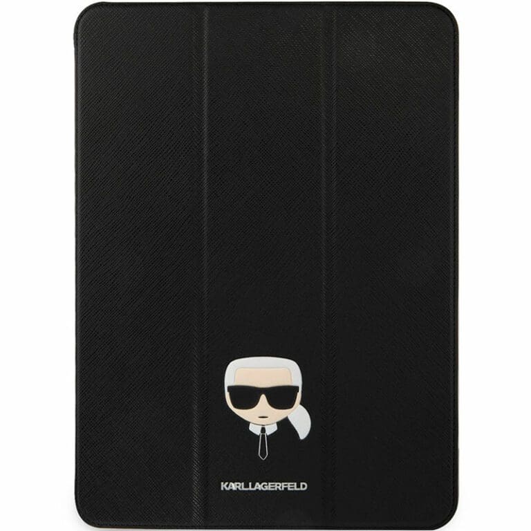 Karl Lagerfeld Head Saffiano Fekete iPad 11" Pro Tok