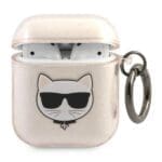 Karl Lagerfeld KLA2UCHGD Gold Glitter Choupette AirPods 1/2 Tok
