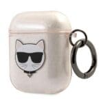 Karl Lagerfeld KLA2UCHGD Gold Glitter Choupette AirPods 1/2 Tok