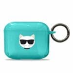 Karl Lagerfeld KLA3UCHFL Blue Choupette AirPods 3 Tok