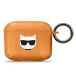 Karl Lagerfeld KLA3UCHFL Silicone Orange AirPods Pro Tok