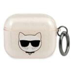 Karl Lagerfeld KLA3UCHGD Silicone Gold AirPods Pro Tok