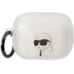 Karl Lagerfeld KLAP2HNIKTCT Transparent Ikonik Karl Lagerfeld AirPods Pro 2 Tok