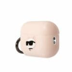 Karl Lagerfeld KLAP2RUNCHP Pink Silicone Choupette Head 3D AirPods Pro 2 Tok