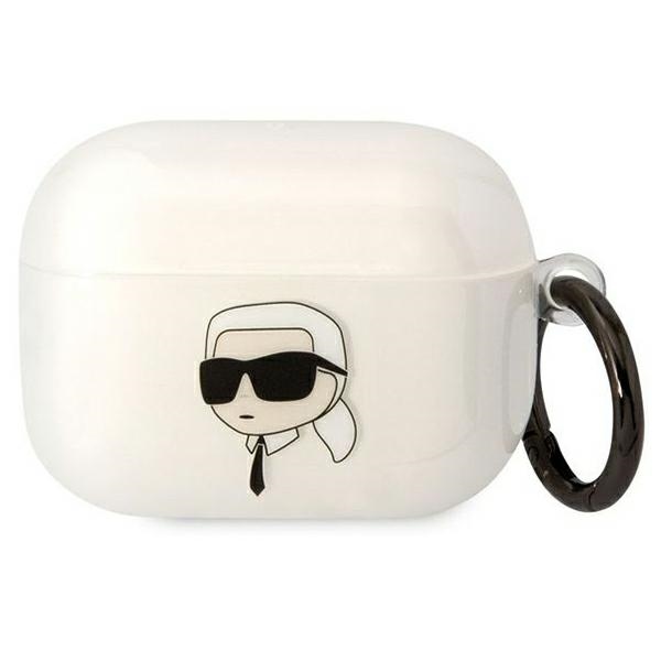 Karl Lagerfeld KLAPHNIKTCT Transparent Karl`s Head AirPods Pro Tok