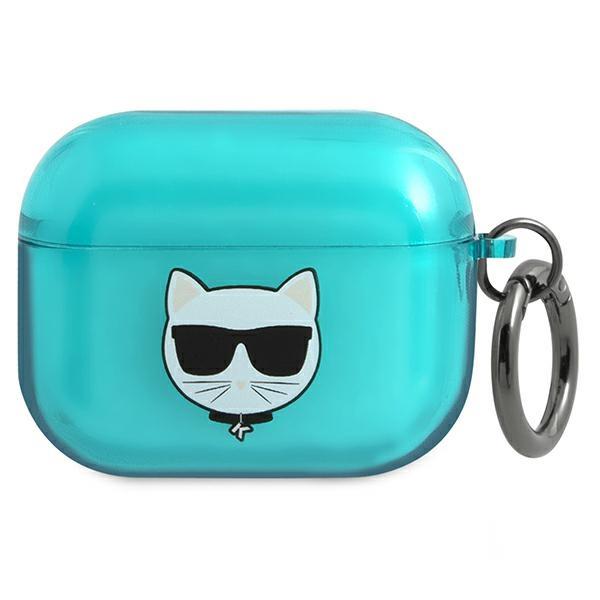 Karl Lagerfeld KLAPUCHFL Choupette Blue AirPods Pro Tok