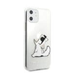 Karl Lagerfeld KLHCN61CFNRC Transparent Choupette Fun iPhone 11 Tok