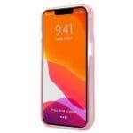 Karl Lagerfeld KLHCP13LKCTUGLP Glitter Karl&Choupette Pink iPhone 13 Pro Tok