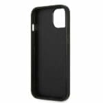 Karl Lagerfeld KLHCP13MMNMP1K Black Monogram Plaque iPhone 13 Tok