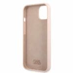 Karl Lagerfeld KLHCP13SSLKHLP Silicone Karl'S Head Light Pink iPhone 13 Mini Tok
