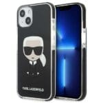 Karl Lagerfeld KLHCP13STPEIKK Black Iconik Karl iPhone 13 Mini Tok