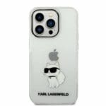 Karl Lagerfeld KLHCP14LHNCHTCT Transparent IML NFT Choupette iPhone 14 Pro Tok