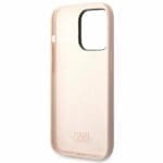 Karl Lagerfeld KLHCP14LSLKHLP Pink Silicone Karl`s Head iPhone 14 Pro Tok