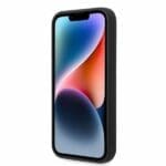 Karl Lagerfeld KLHCP14LSNIKBCK Black Silicone Ikonik iPhone 14 Pro Tok