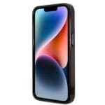 Karl Lagerfeld KLHCP14LTGKCK Hardcase Black Gradient Ikonik Karl & Choupette iPhone 14 Pro Tok