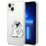 Karl Lagerfeld KLHCP14MCFNRC Transparent Choupette Fun iPhone 14 Plus Tok
