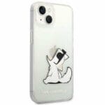 Karl Lagerfeld KLHCP14MCFNRC Transparent Choupette Fun iPhone 14 Plus Tok
