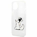 Karl Lagerfeld KLHCP14MCFNRC Transparent Choupette Fun iPhone 14 Plus Tok