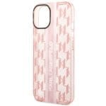 Karl Lagerfeld KLHCP14MHKLSPCP Pink Mono Vertical Stripe iPhone 14 Plus Tok