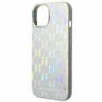 Karl Lagerfeld KLHCP14MLGMMSV3 Silver Monogram Iridescent iPhone 14 Plus Tok